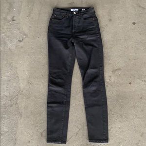 RE/DONE | Originals Black Ultra High Rise Jeans